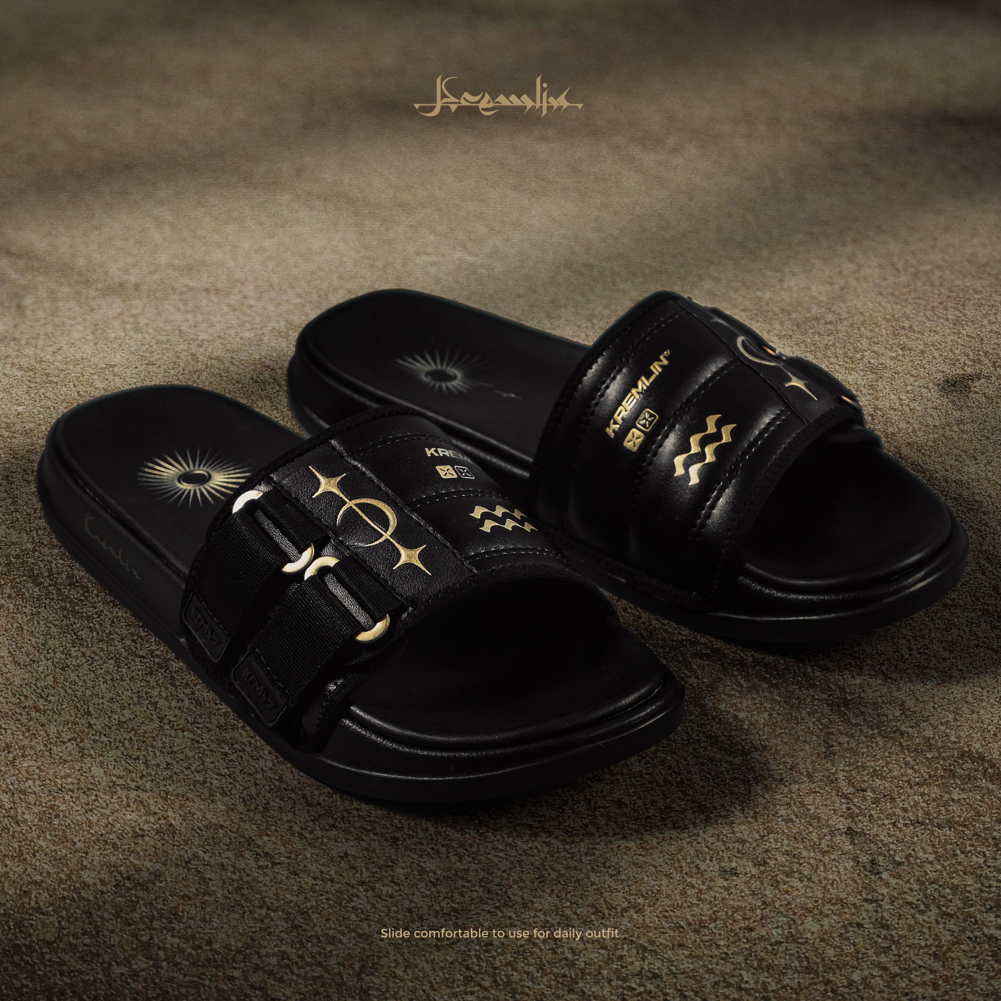 Kremlin Sandal Slide Slop - CELESTIAL