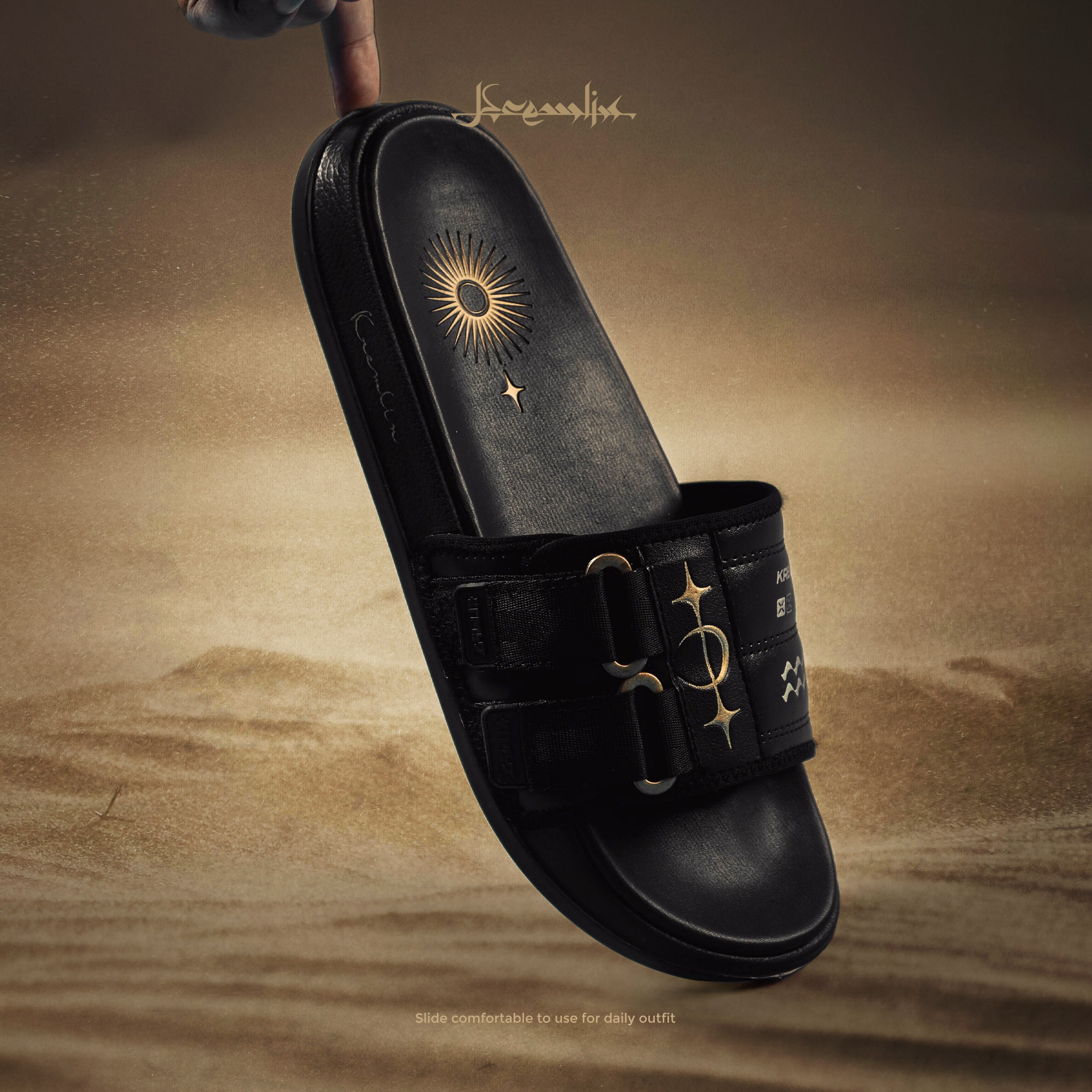 Kremlin Sandal Slide Slop - CELESTIAL
