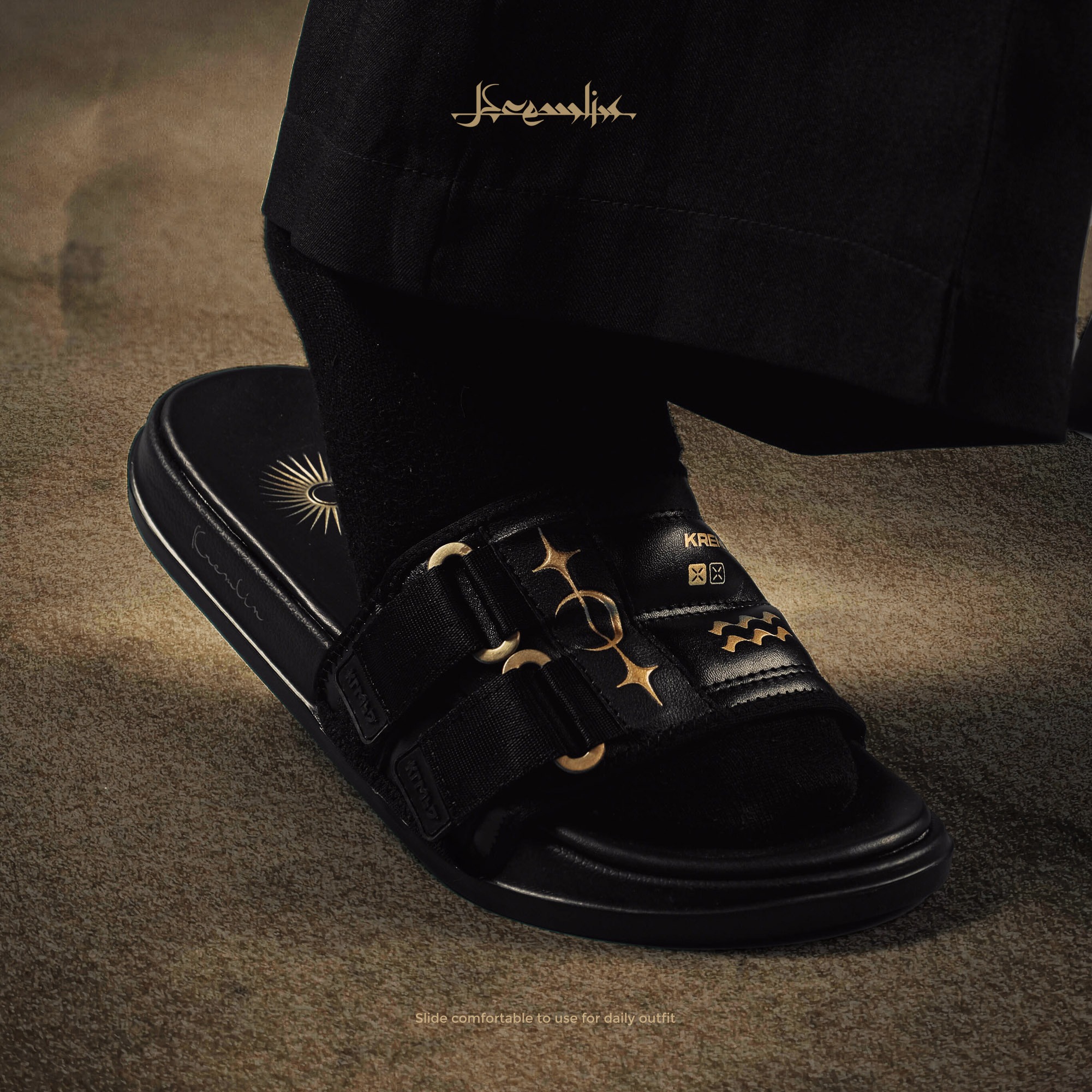 Kremlin Sandal Slide Slop - CELESTIAL