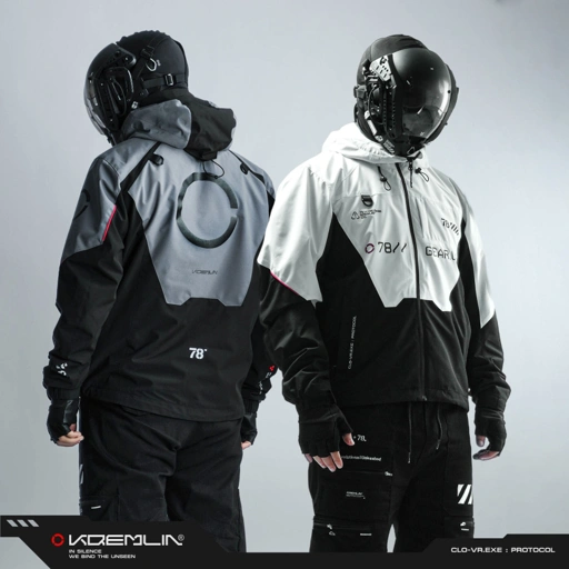 Image of KREMLIN Jacket Techwear Windbreaker - 2 Colors - Clover