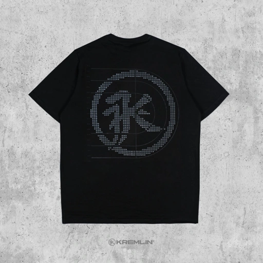 Image of Kremlin T-shirt Regular Kaos Graphic Black - Digitrek