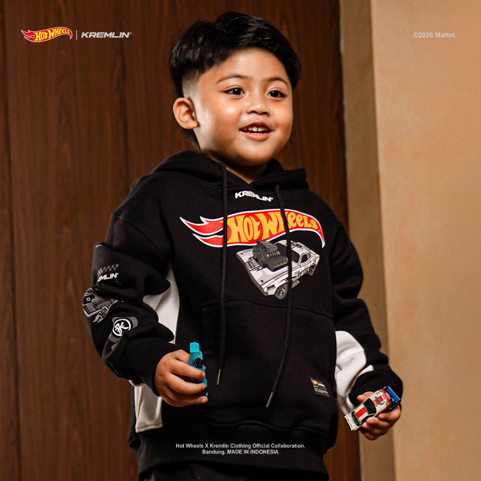 HOT WHEELS x KREMLIN Collaboration KIDS Hoodie - DOMINION