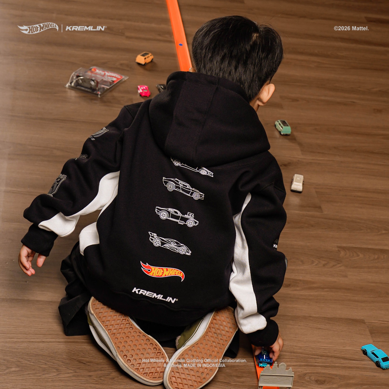 HOT WHEELS x KREMLIN Collaboration KIDS Hoodie - DOMINION