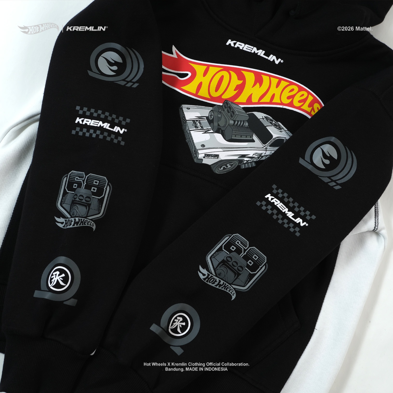 HOT WHEELS x KREMLIN Collaboration KIDS Hoodie - DOMINION