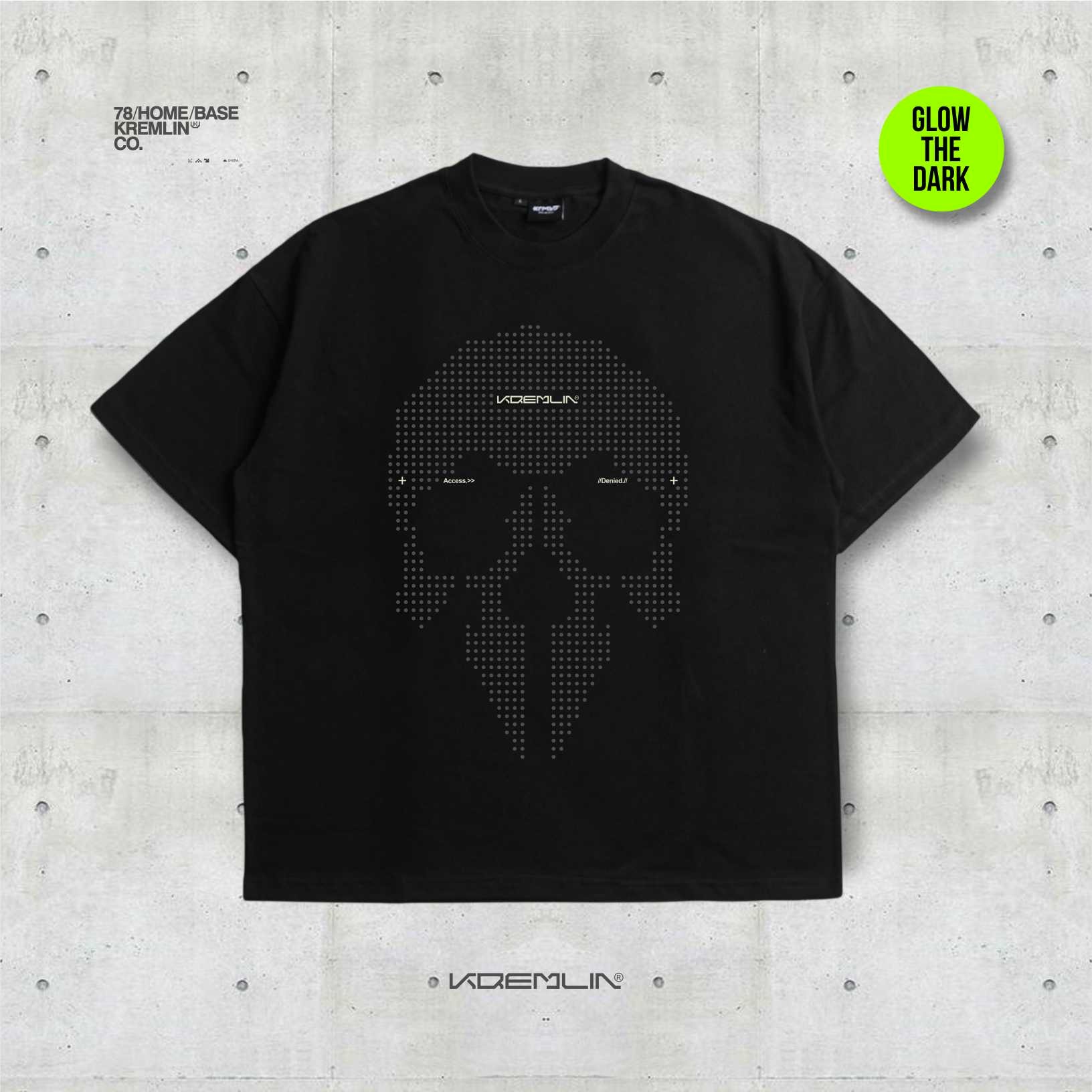 KREMLIN T-Shirt Oversized Glow in the Dark Relaxed Fit - DOOM