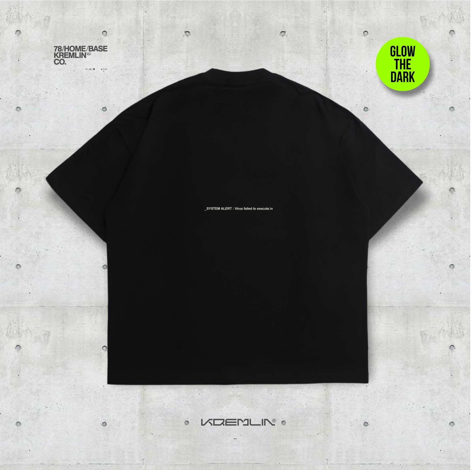 KREMLIN T-Shirt Oversized Glow in the Dark Relaxed Fit - DOOM