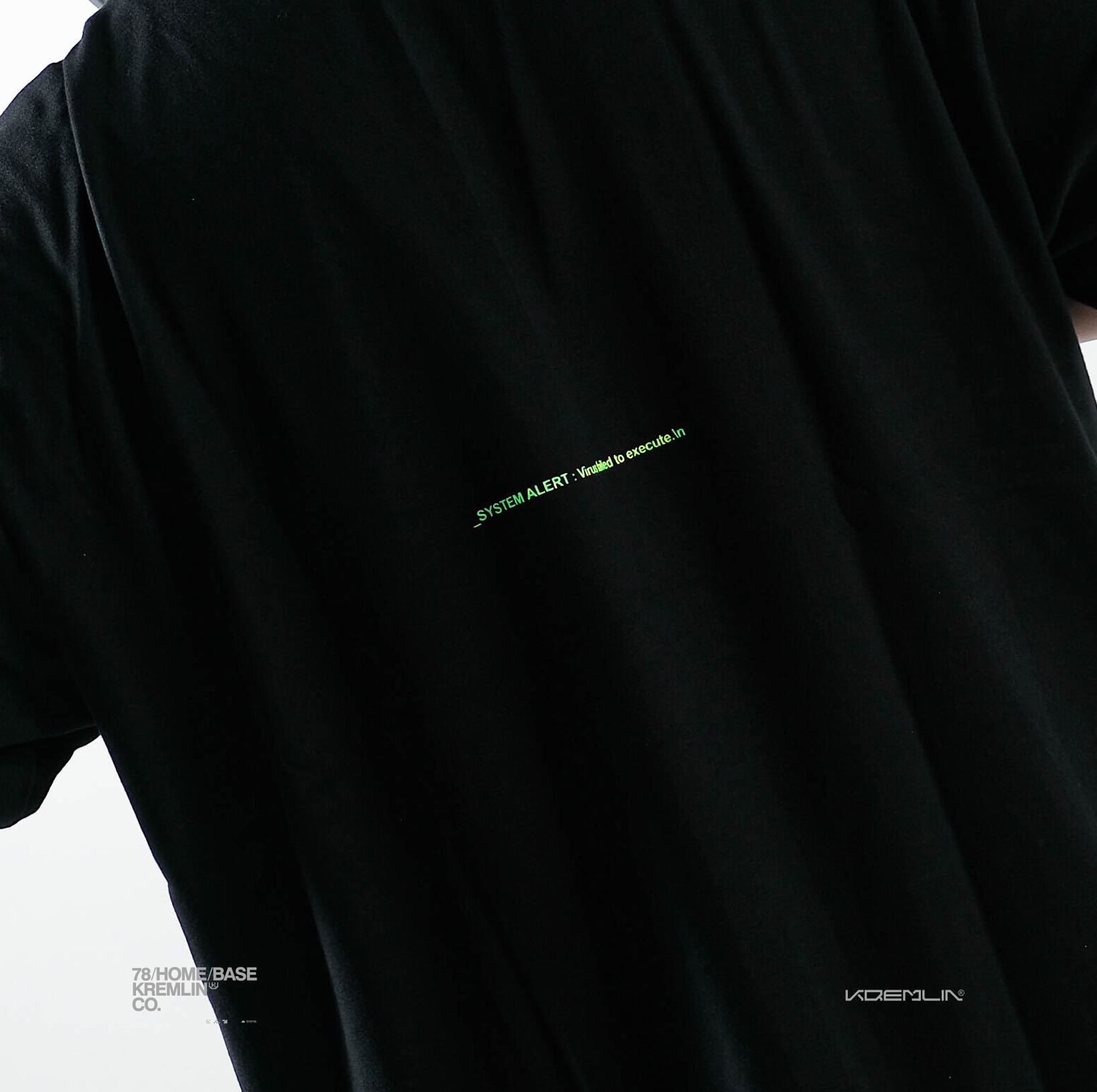 KREMLIN T-Shirt Oversized Glow in the Dark Relaxed Fit - DOOM