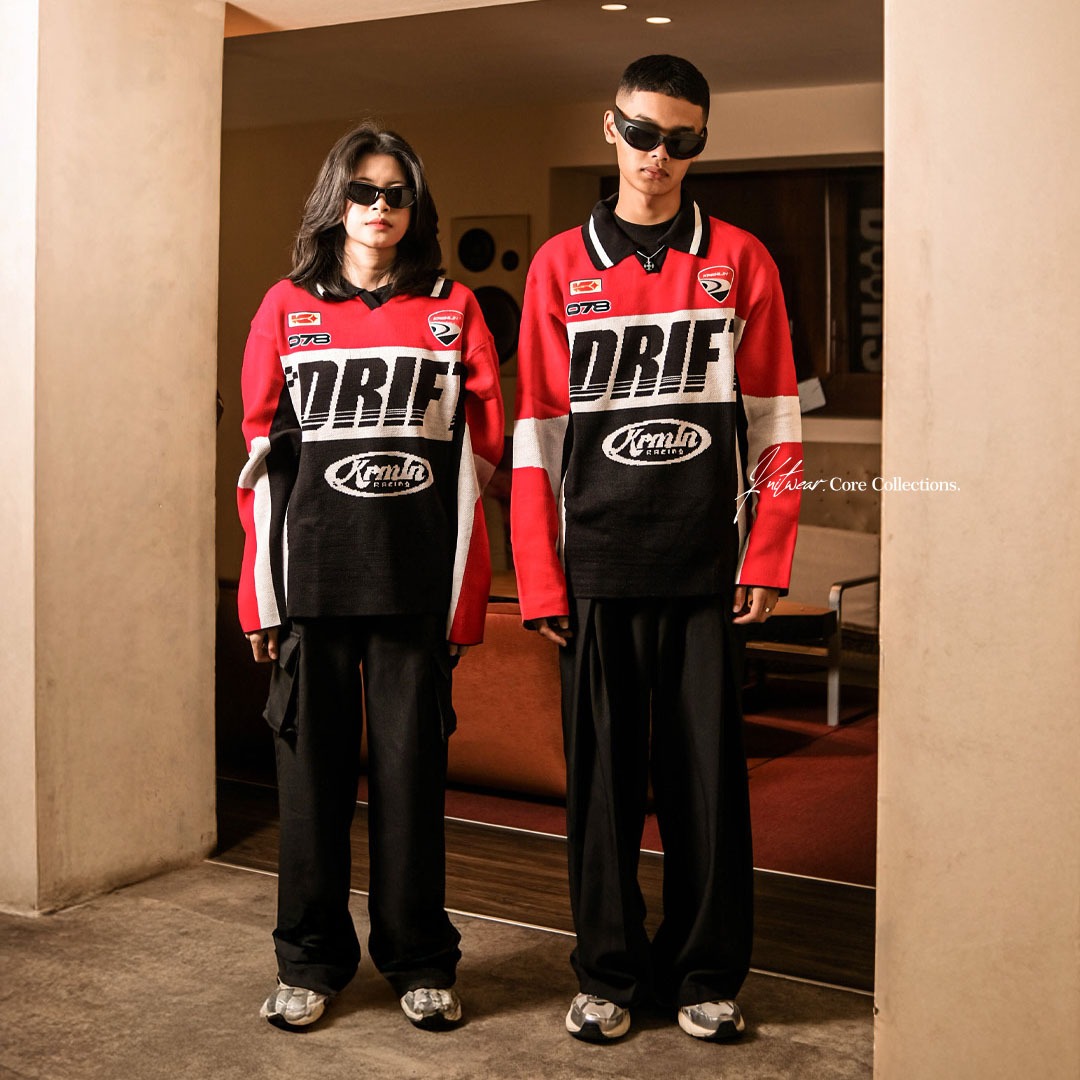 KREMLIN Knitwear Crewneck Rajut Racing - Drift