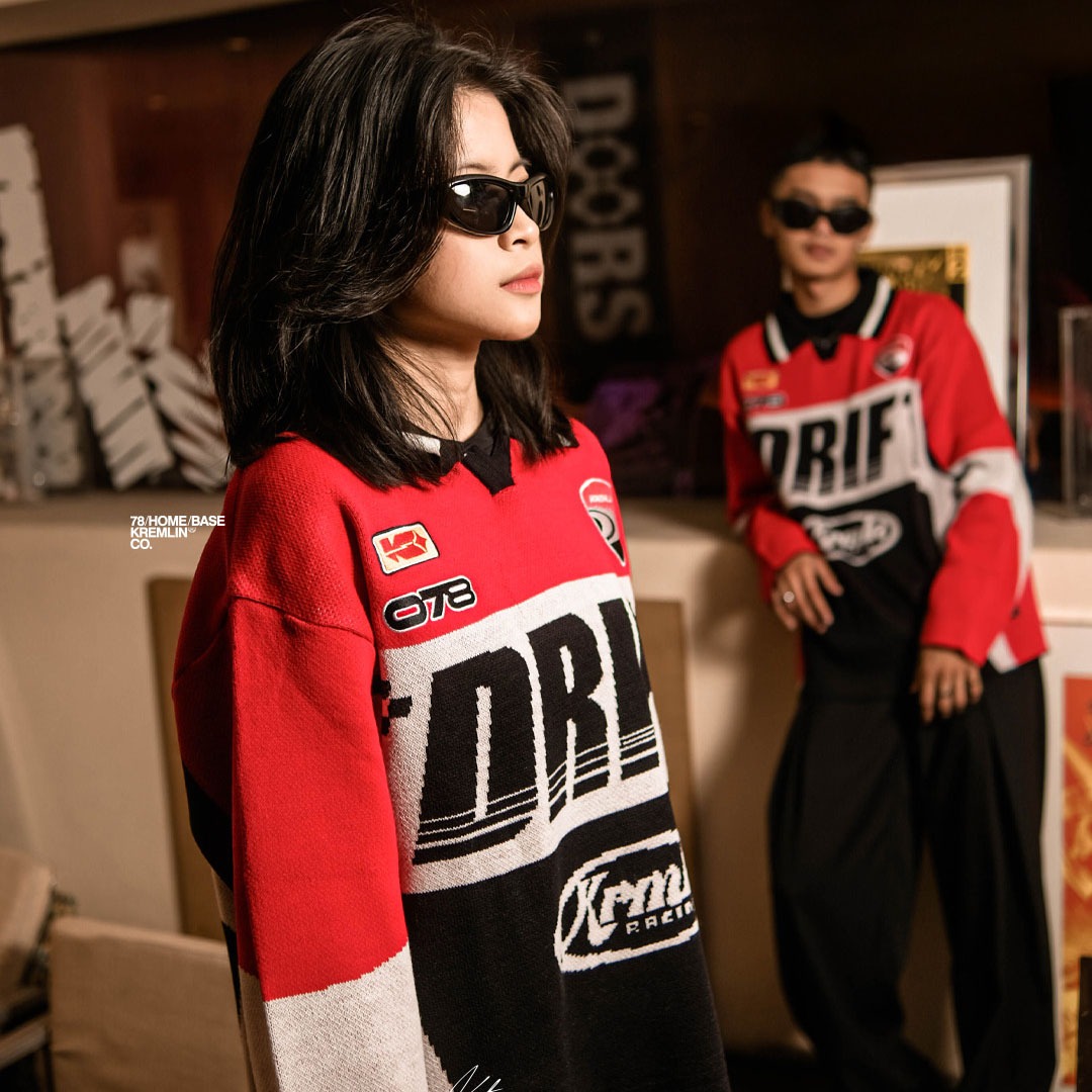 KREMLIN Knitwear Crewneck Rajut Racing - Drift