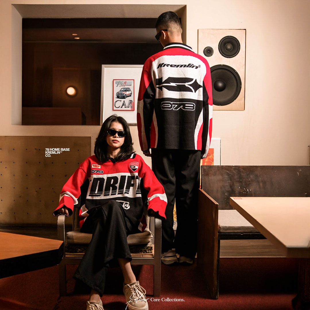 KREMLIN Knitwear Crewneck Rajut Racing - Drift