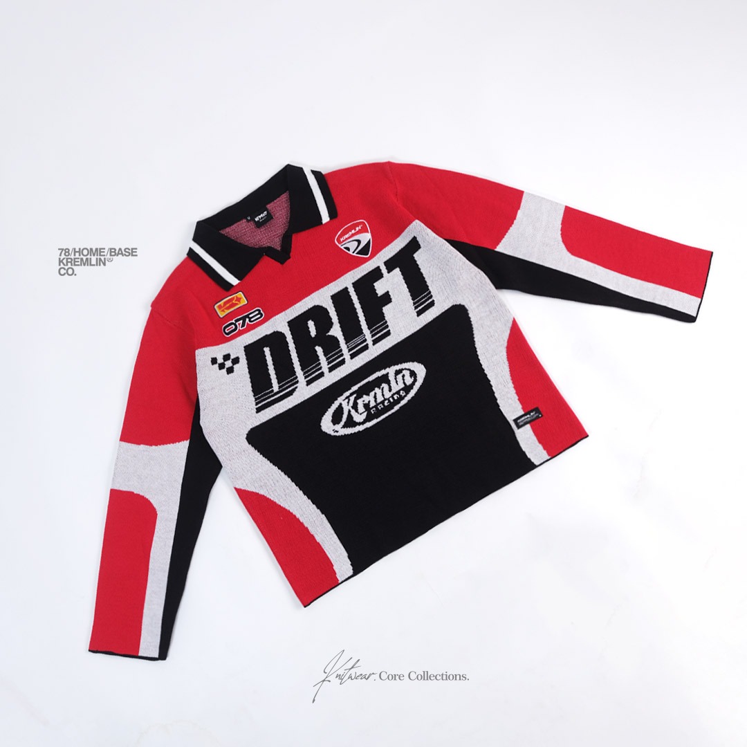 KREMLIN Knitwear Crewneck Rajut Racing - Drift