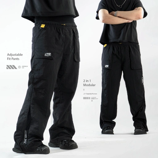 Image of KREMLIN Long Pants Celana Nylon Cringkle - Modular Fit - EXO