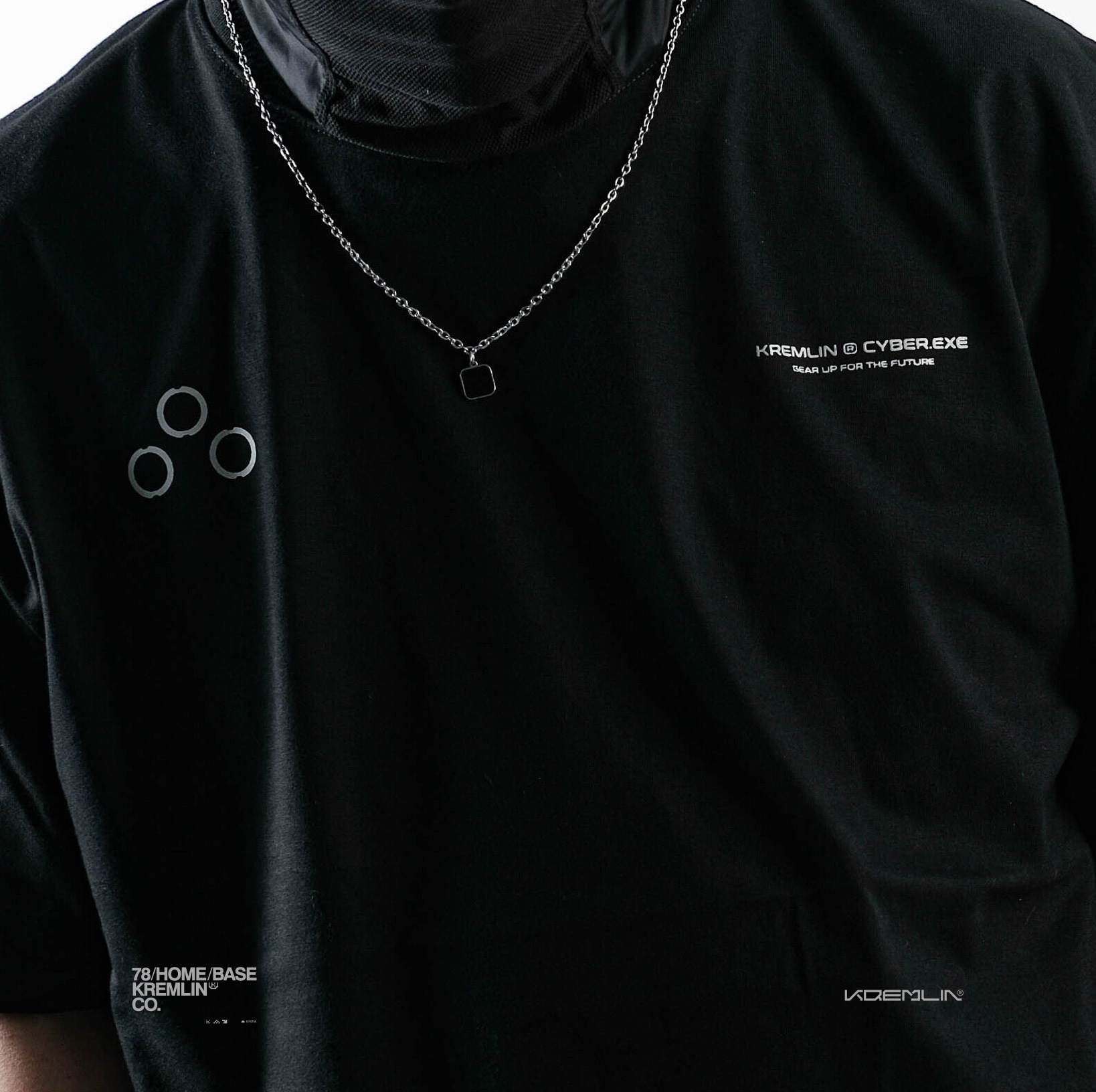 KREMLIN T-Shirt Oversized Relaxed Fit Black - Fallen