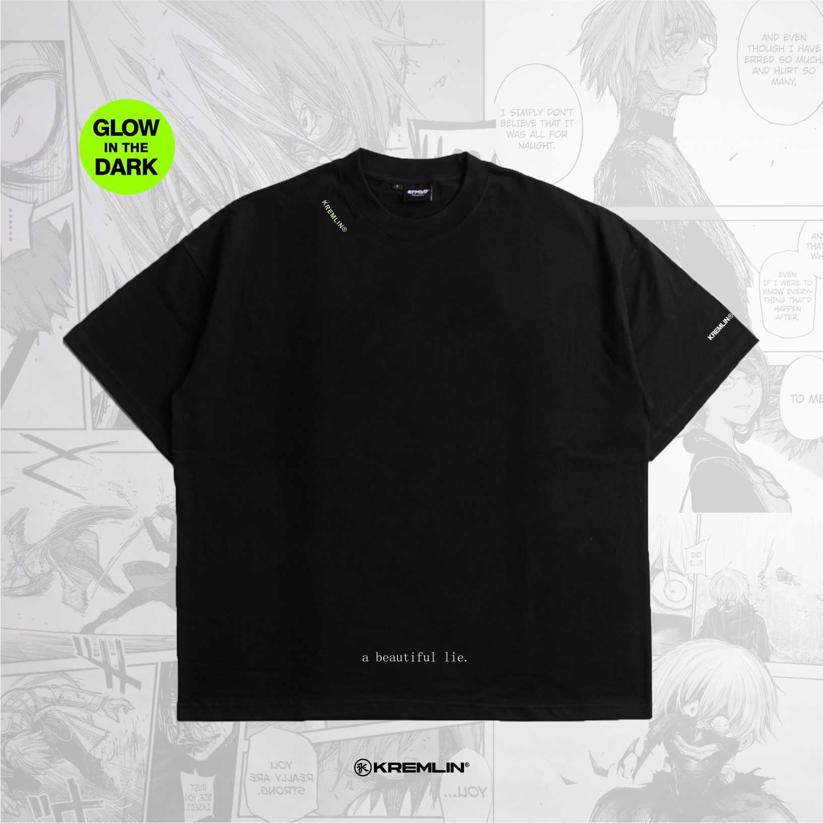 KREMLIN T-Shirt BOXY OS Fit Black - Anime xpremiental - Fracture