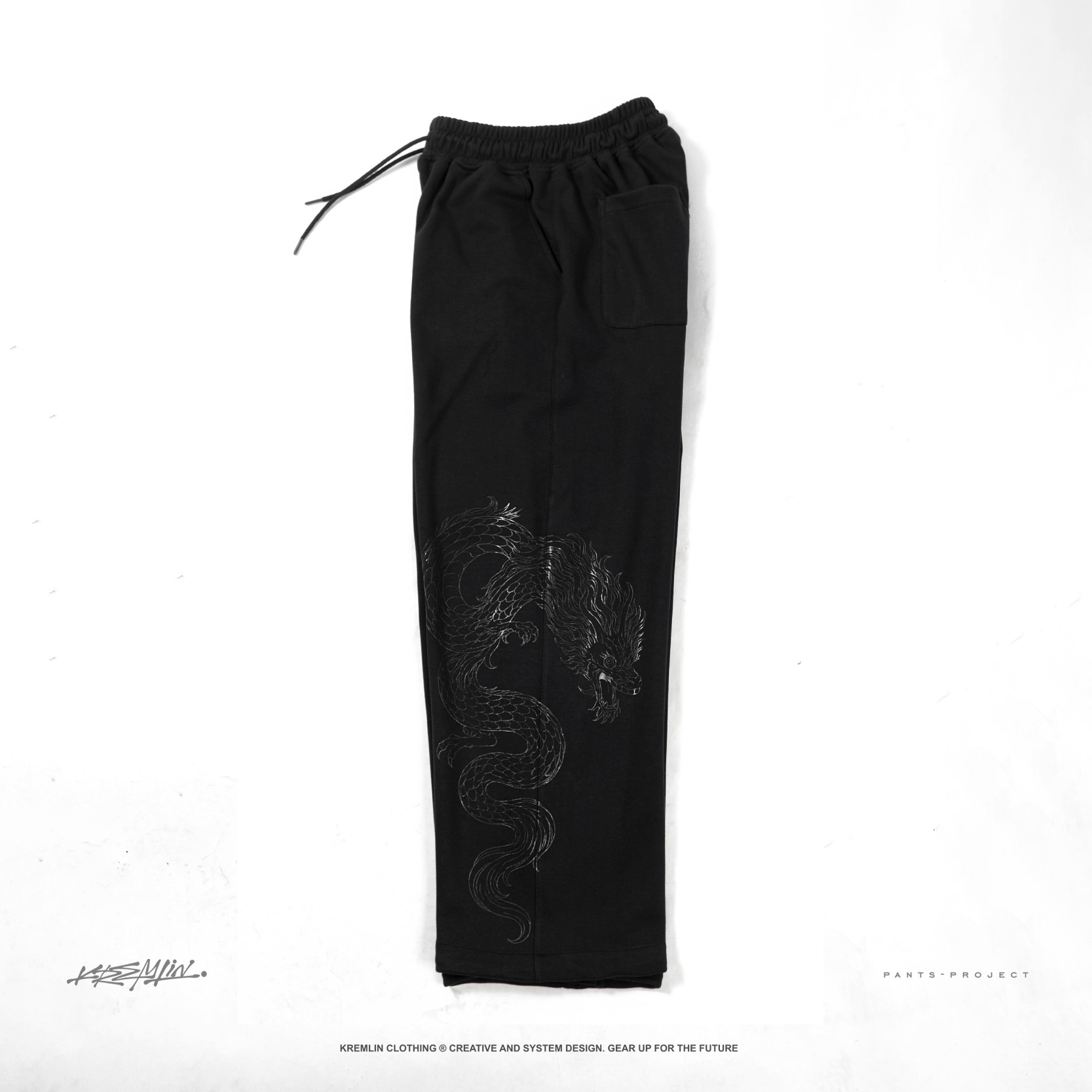 KREMLIN Celana Sweatpants Loose Pants Baggy - Anime insp - Geto