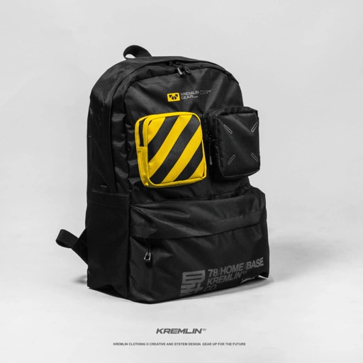 Image of KREMLIN Tas Ransel Backpack Techwear Black - Harbor