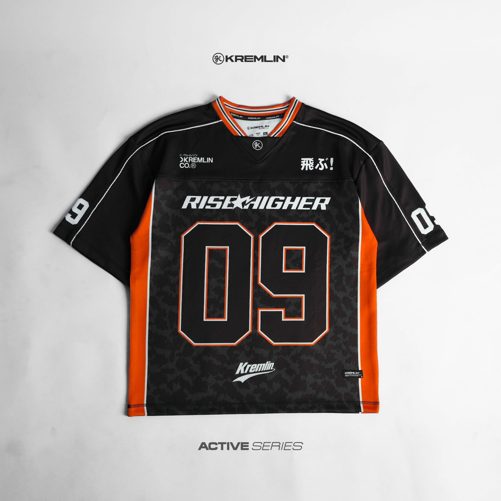 KREMLIN Jersey Active series Full Printing - Karasu