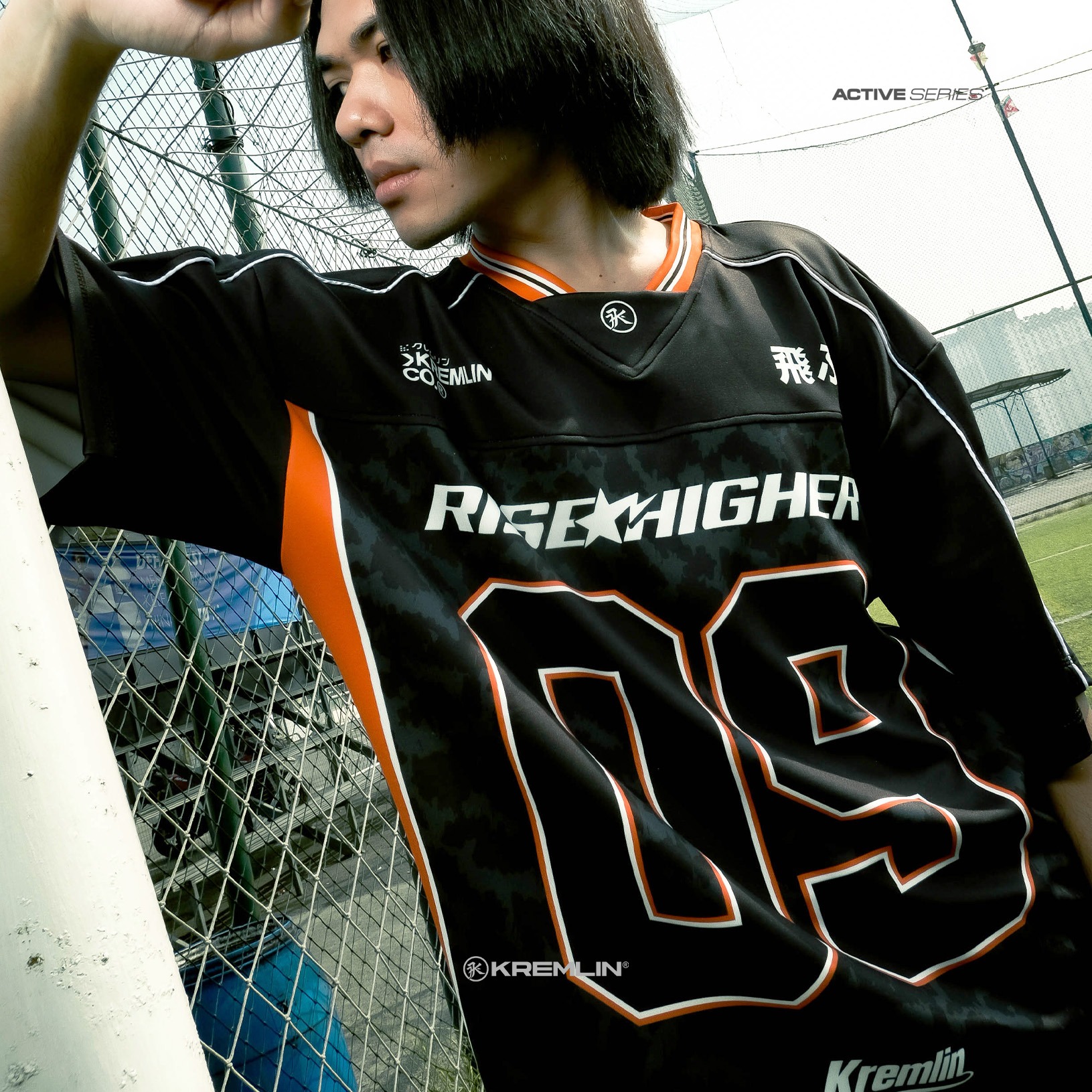 KREMLIN Jersey Active series Full Printing - Karasu