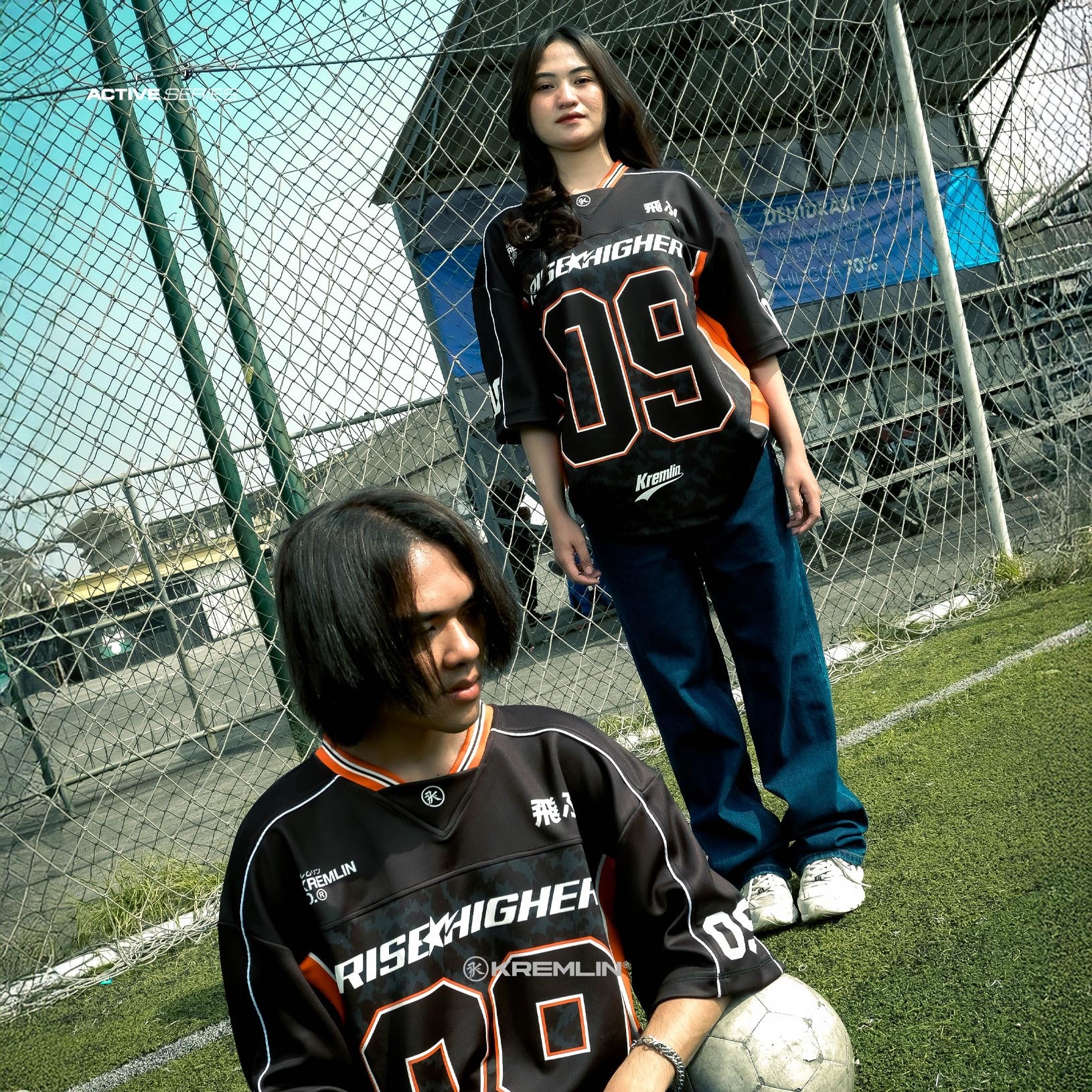 KREMLIN Jersey Active series Full Printing - Karasu