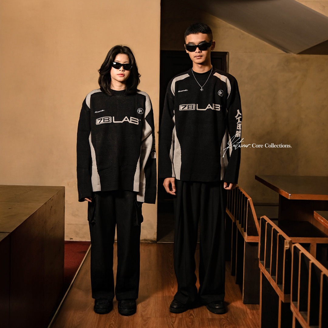 KREMLIN Knitwear Crewneck Rajut Future Racing - Lunar