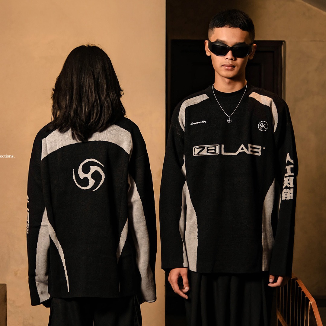 KREMLIN Knitwear Crewneck Rajut Future Racing - Lunar