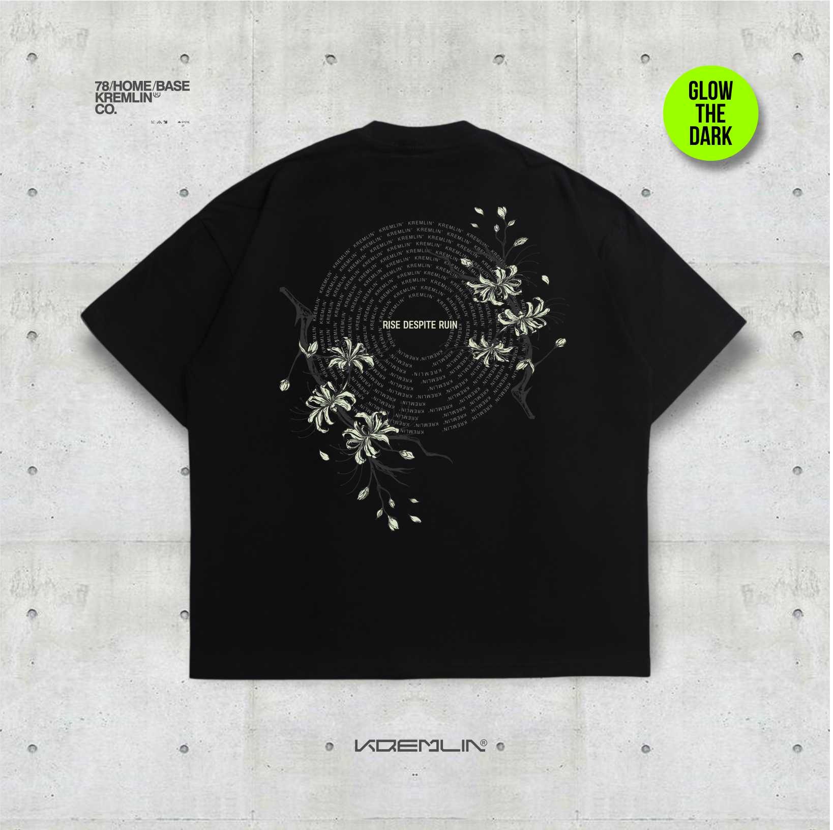 KREMLIN T-Shirt Oversized Glow in the Dark Relaxed Fit - Lycoris
