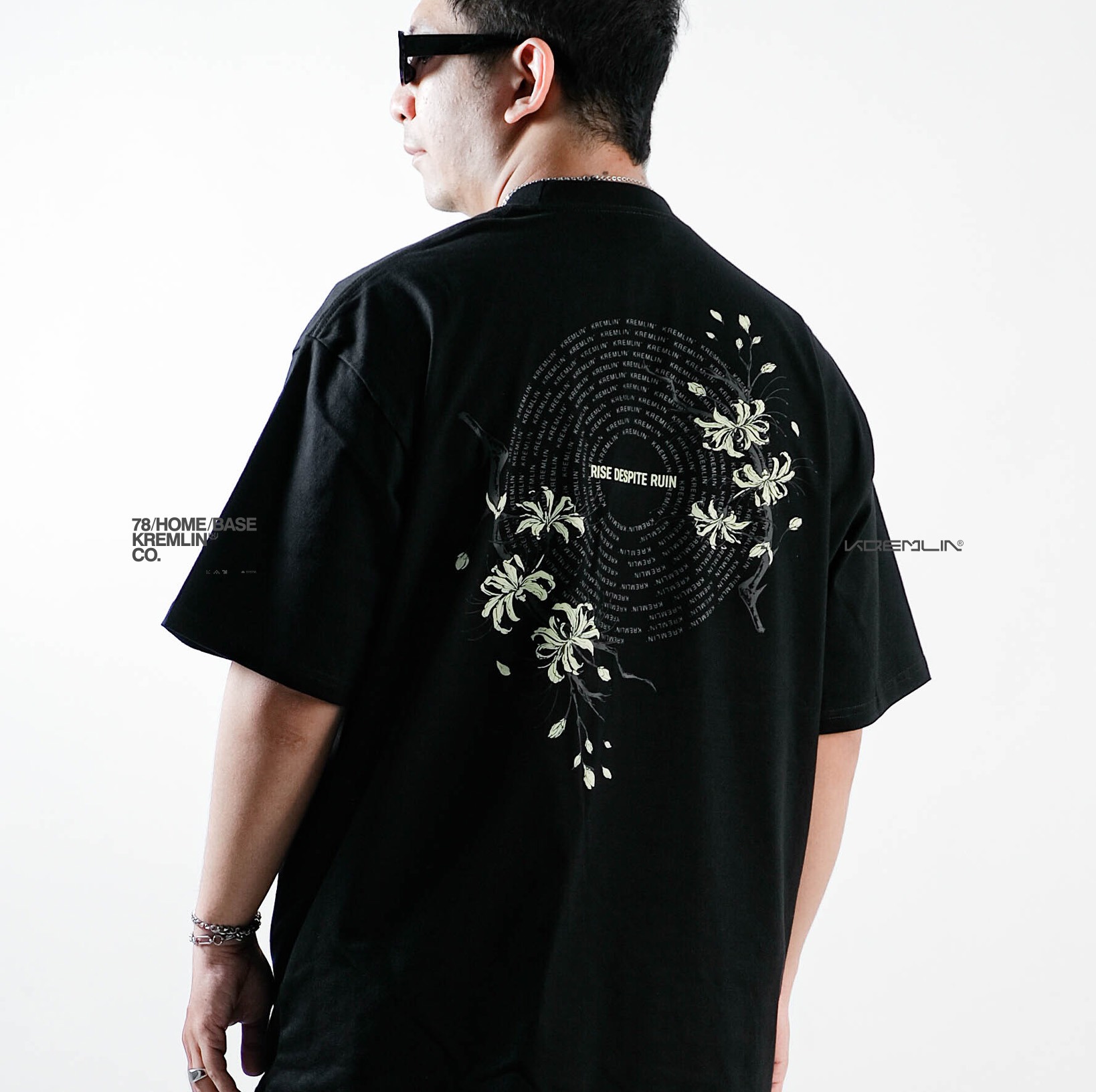 KREMLIN T-Shirt Oversized Glow in the Dark Relaxed Fit - Lycoris