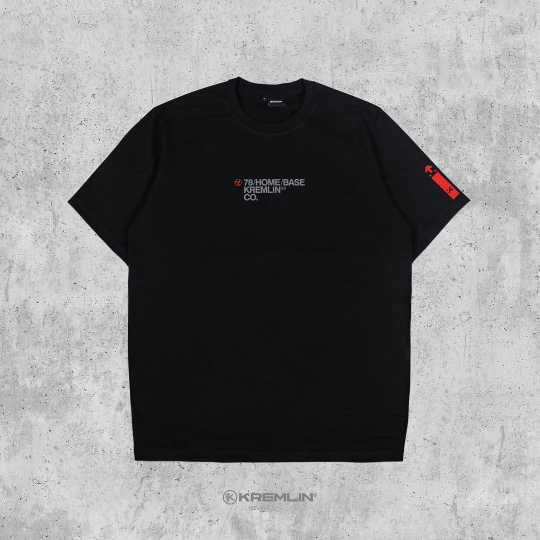 Kremlin T-shirt Regular Kaos Graphic Cyber Black - Netrun