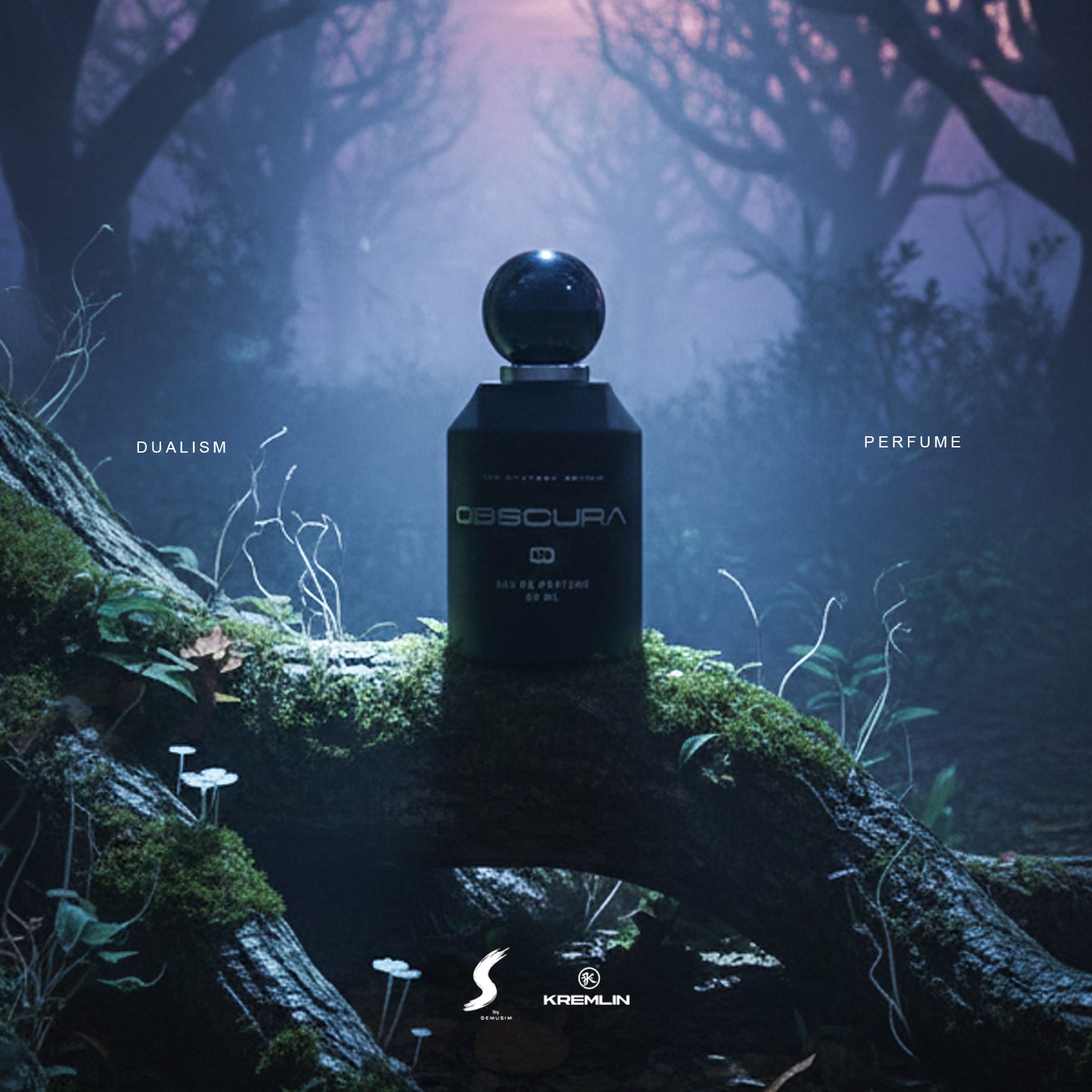 KREMLIN X S BY SEMUSIM - Dualism Fragrance Eau de Parfum 50 ml - Black - OBSCURA