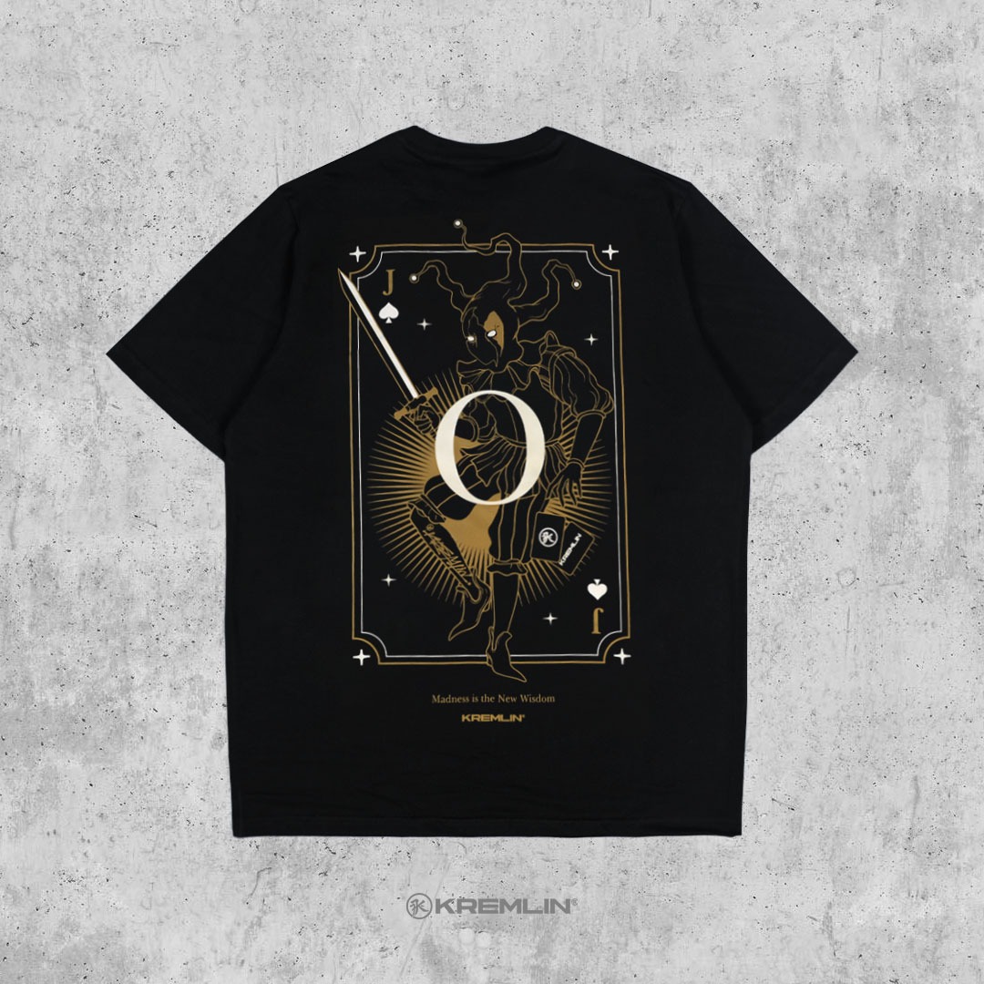 Kremlin T-shirt Regular Kaos Graphic Black - Phantom