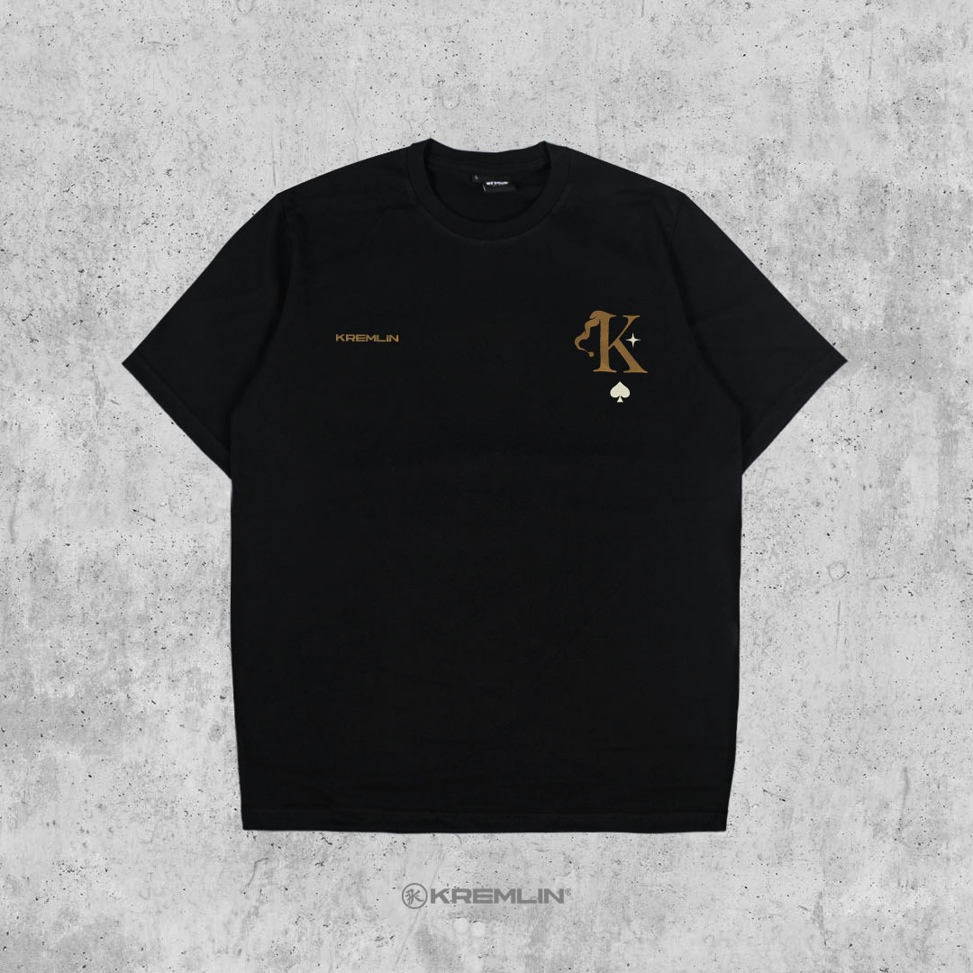 Kremlin T-shirt Regular Kaos Graphic Black - Phantom