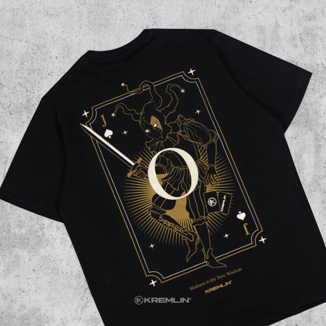 Kremlin T-shirt Regular Kaos Graphic Black - Phantom
