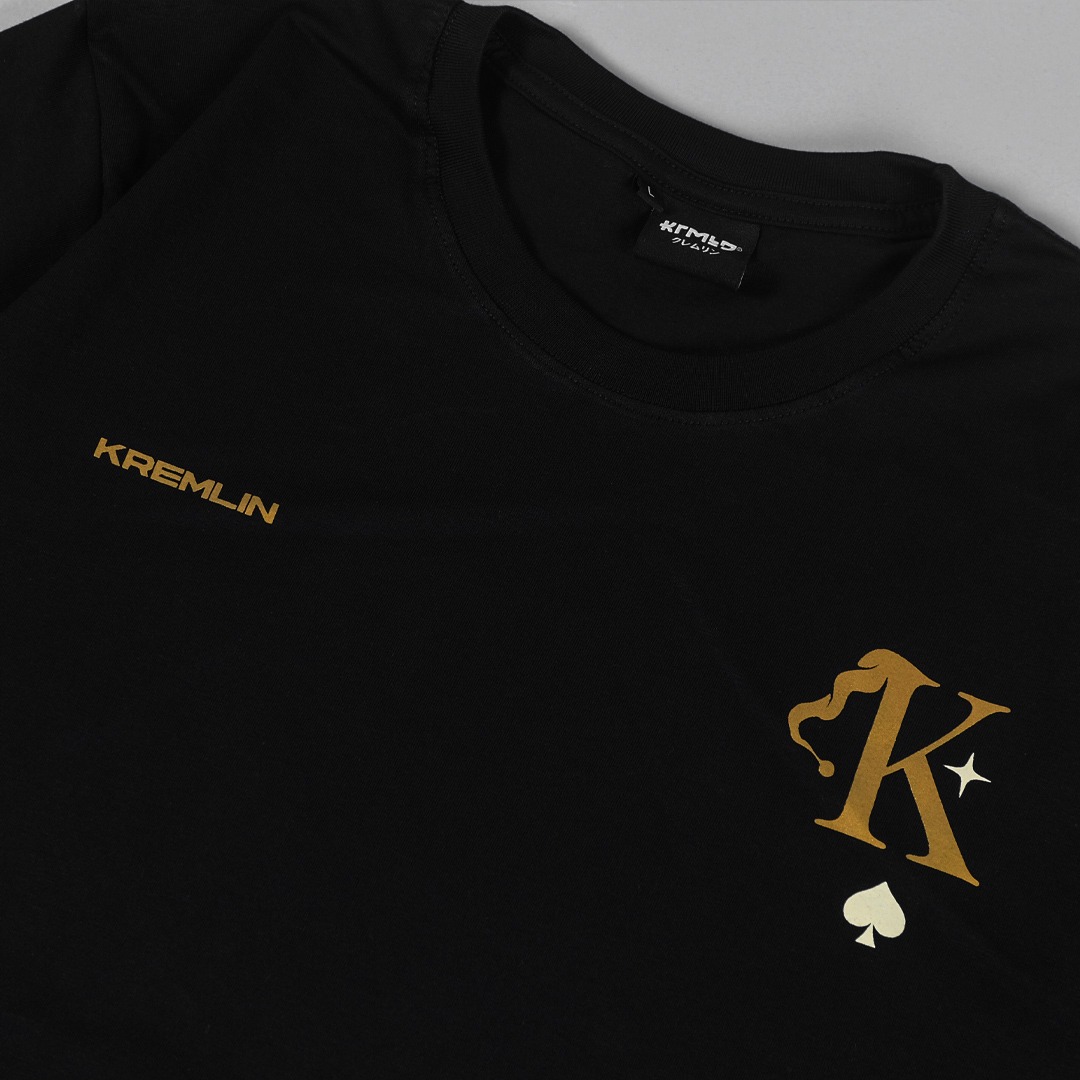Kremlin T-shirt Regular Kaos Graphic Black - Phantom