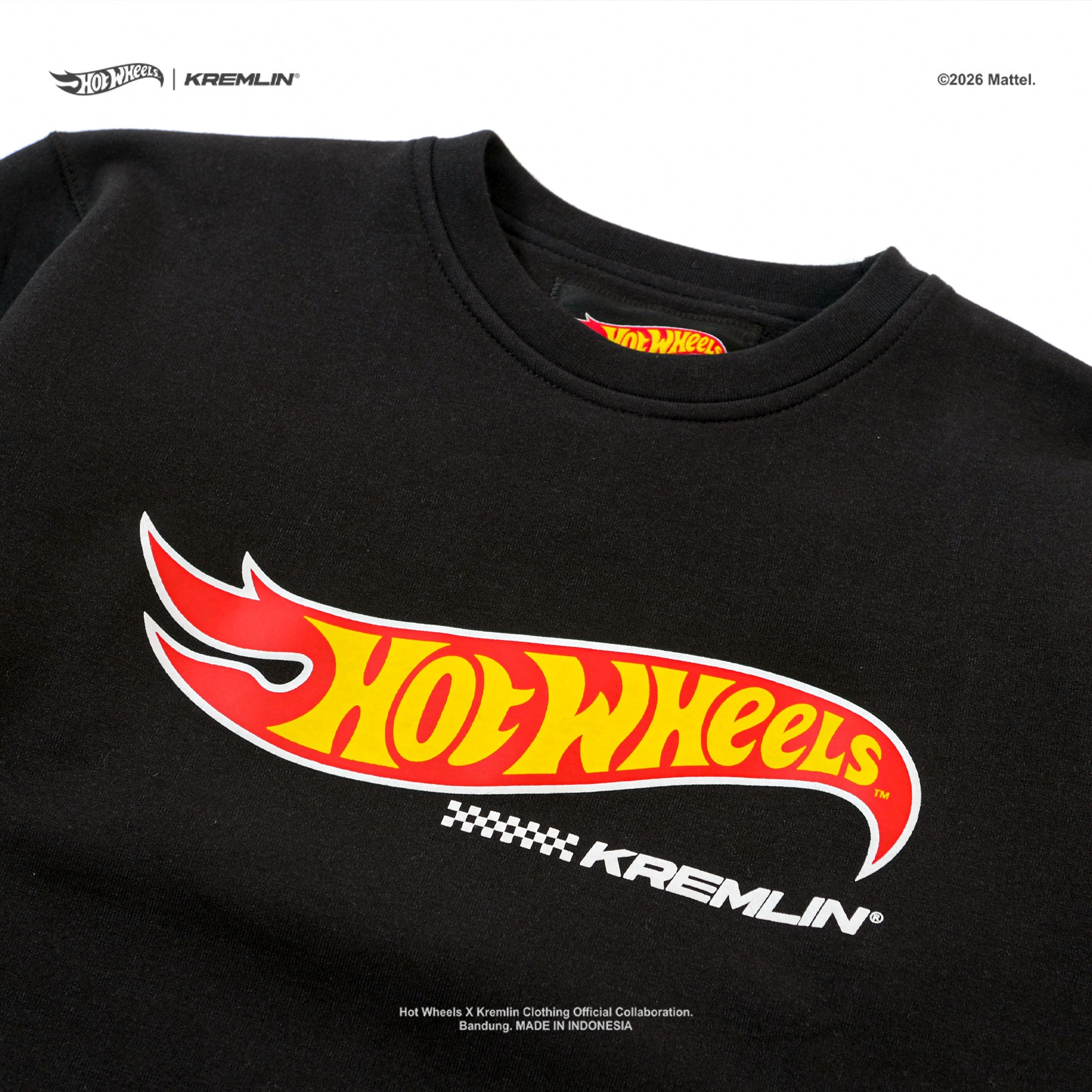 HOT WHEELS x KREMLIN Collaboration KIDS Crewneck - PRESTIGE