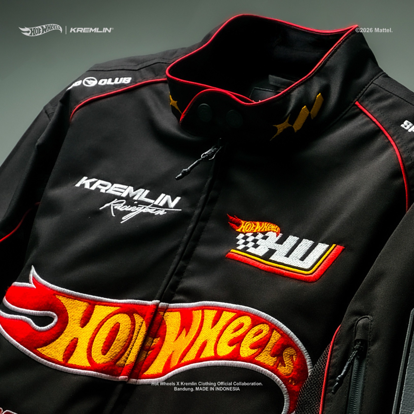 HOT WHEELS x KREMLIN Collaboration Racing Jacket - RALLYCROSS