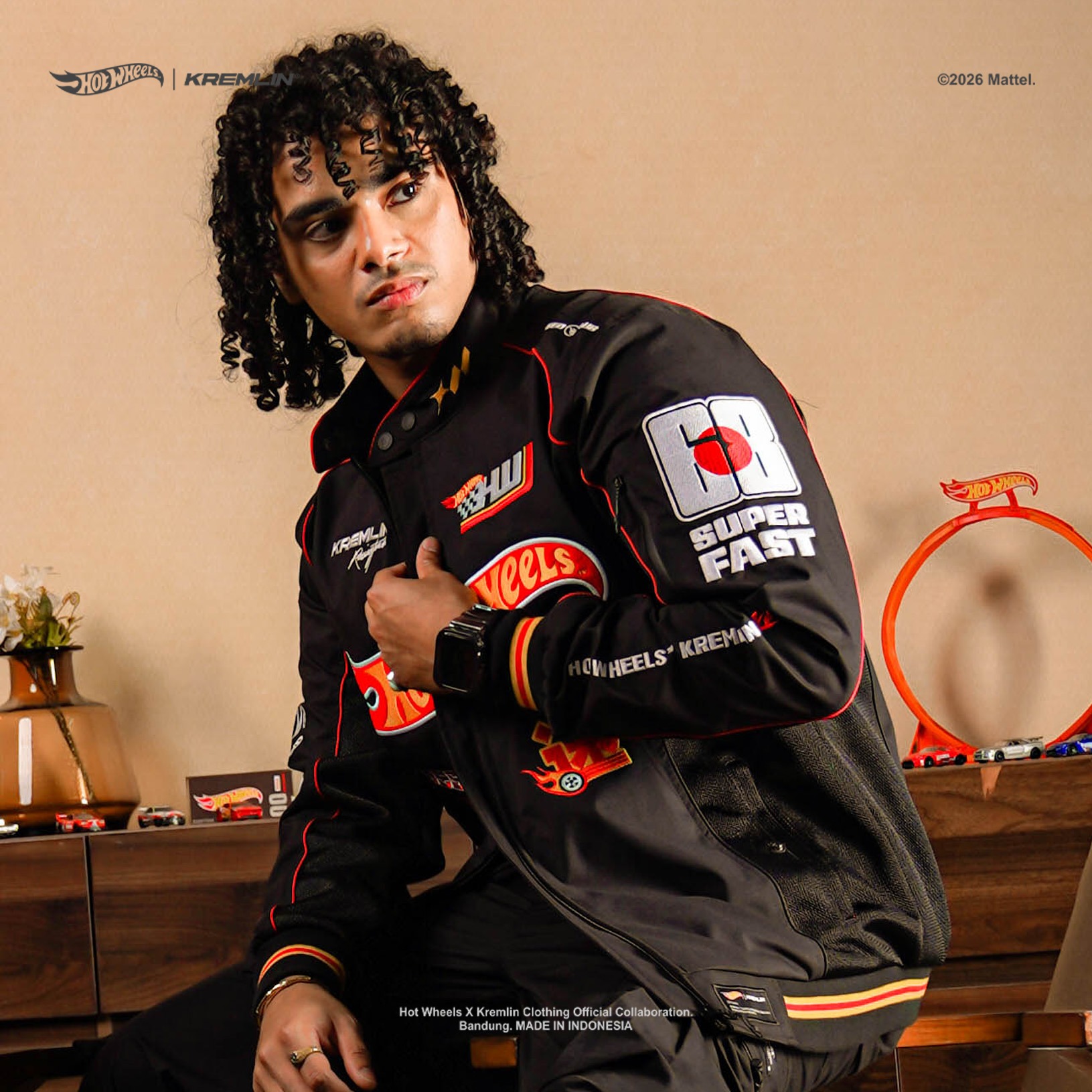 HOT WHEELS x KREMLIN Collaboration Racing Jacket - RALLYCROSS