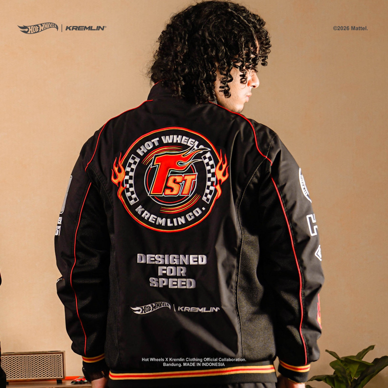 HOT WHEELS x KREMLIN Collaboration Racing Jacket - RALLYCROSS