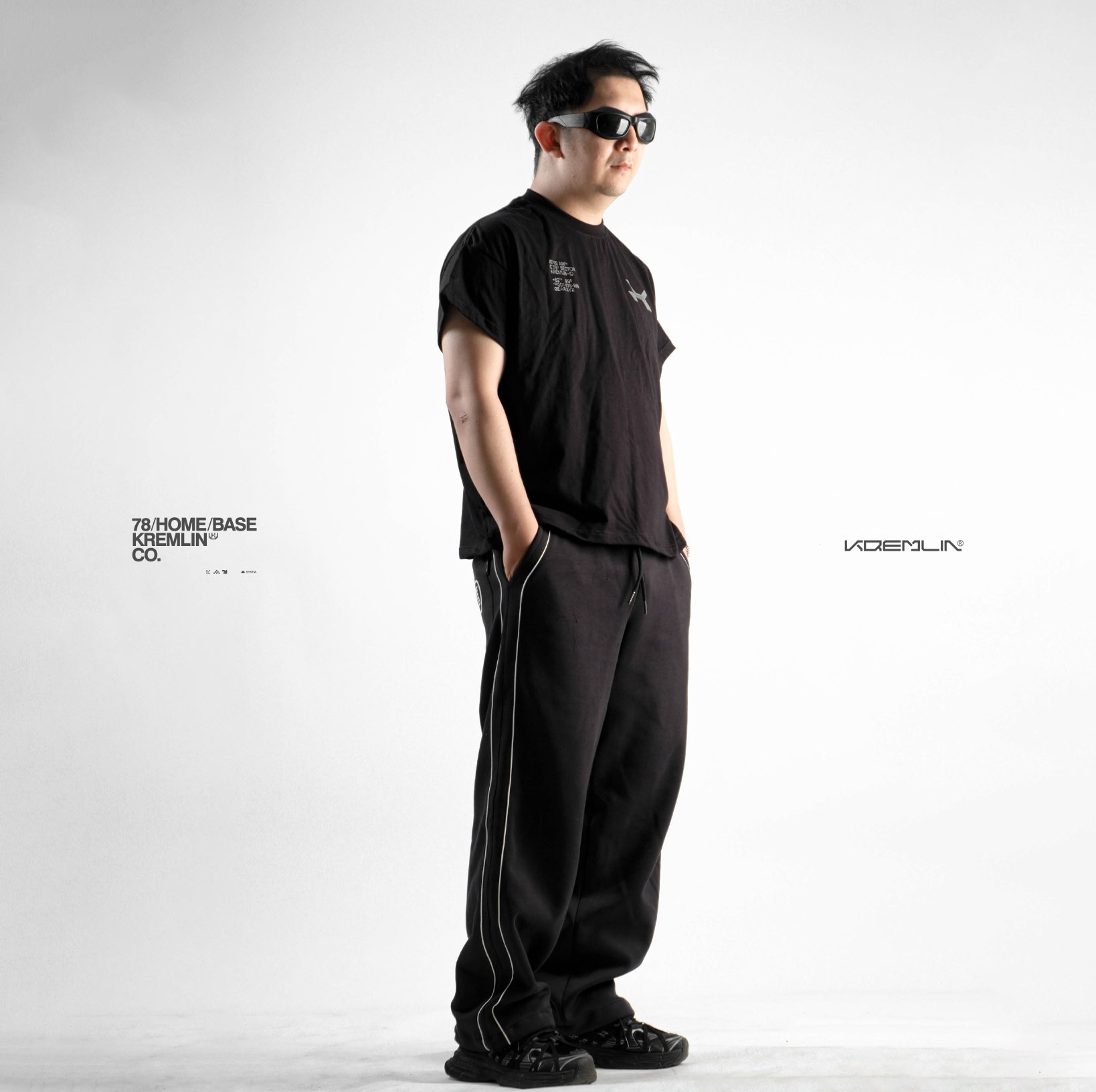 remlin T-shirt Boxy Tank Kaos Muscle - RESISTANCE