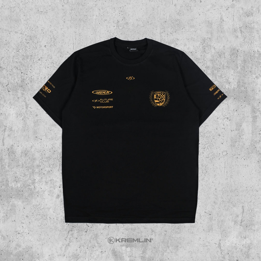Kremlin T-shirt Regular Kaos Graphic Racing Gold - Rushgold