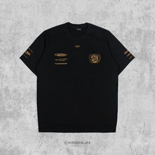 Image of Kremlin T-shirt Regular Kaos Graphic Racing Gold - Rushgold