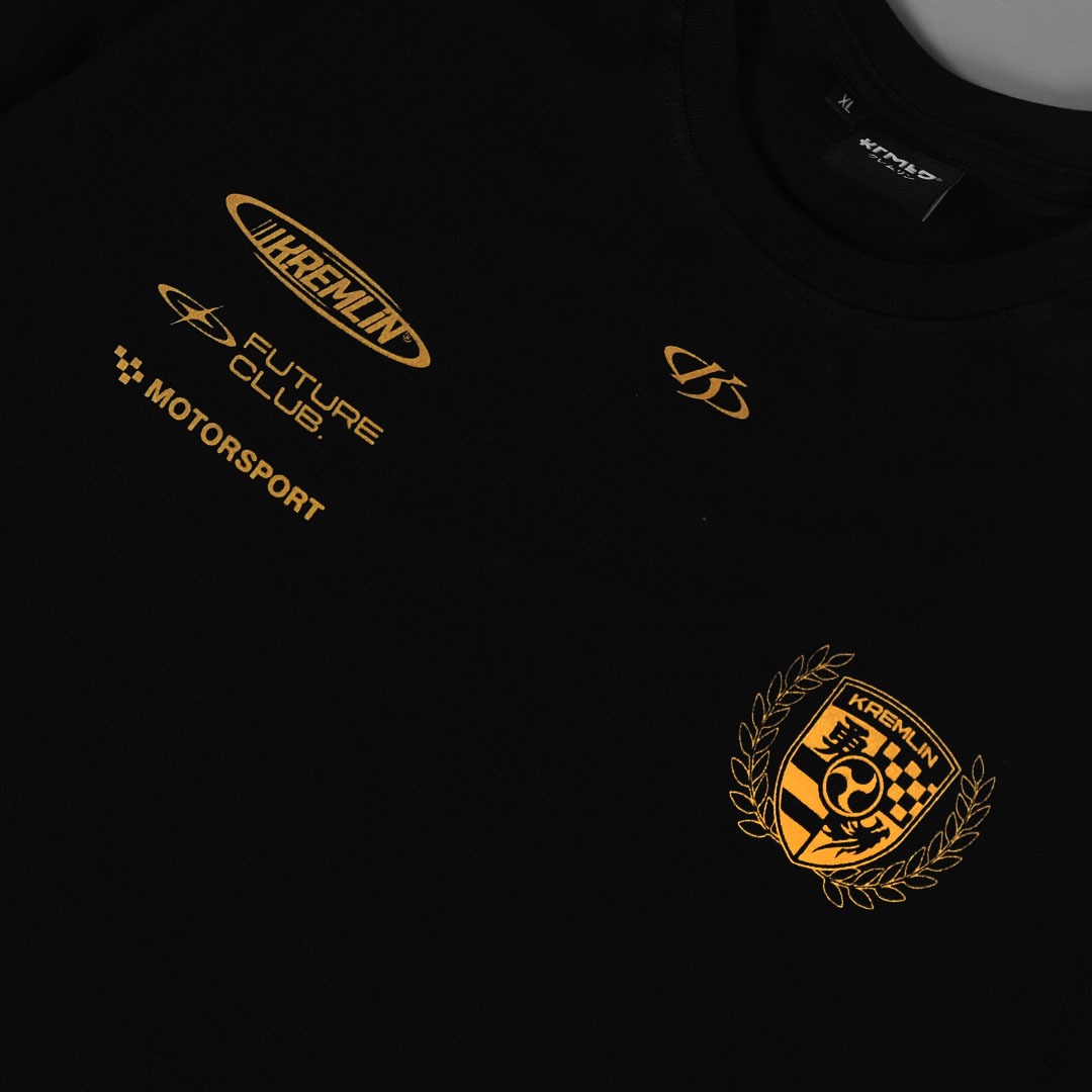 Kremlin T-shirt Regular Kaos Graphic Racing Gold - Rushgold