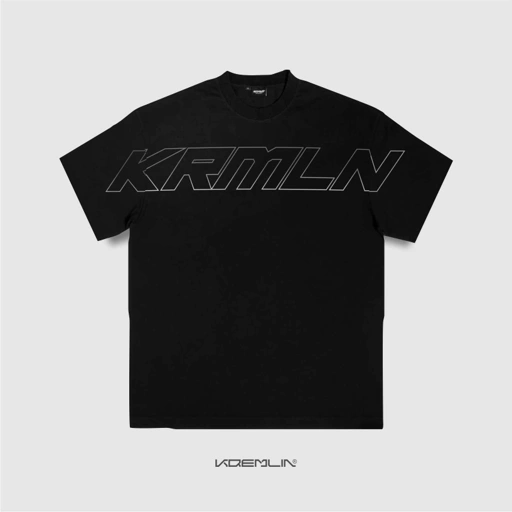 Kremlin T-shirt Regular Kaos Graphic Black - Scale