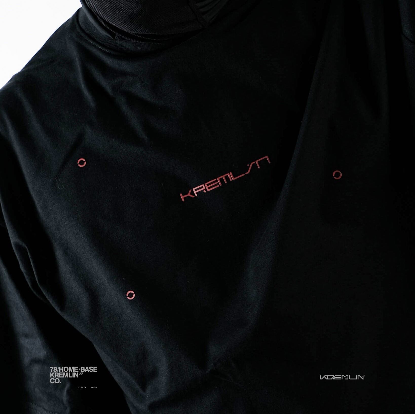 KREMLIN T-Shirt Oversized Relaxed Fit Black - Sentinel