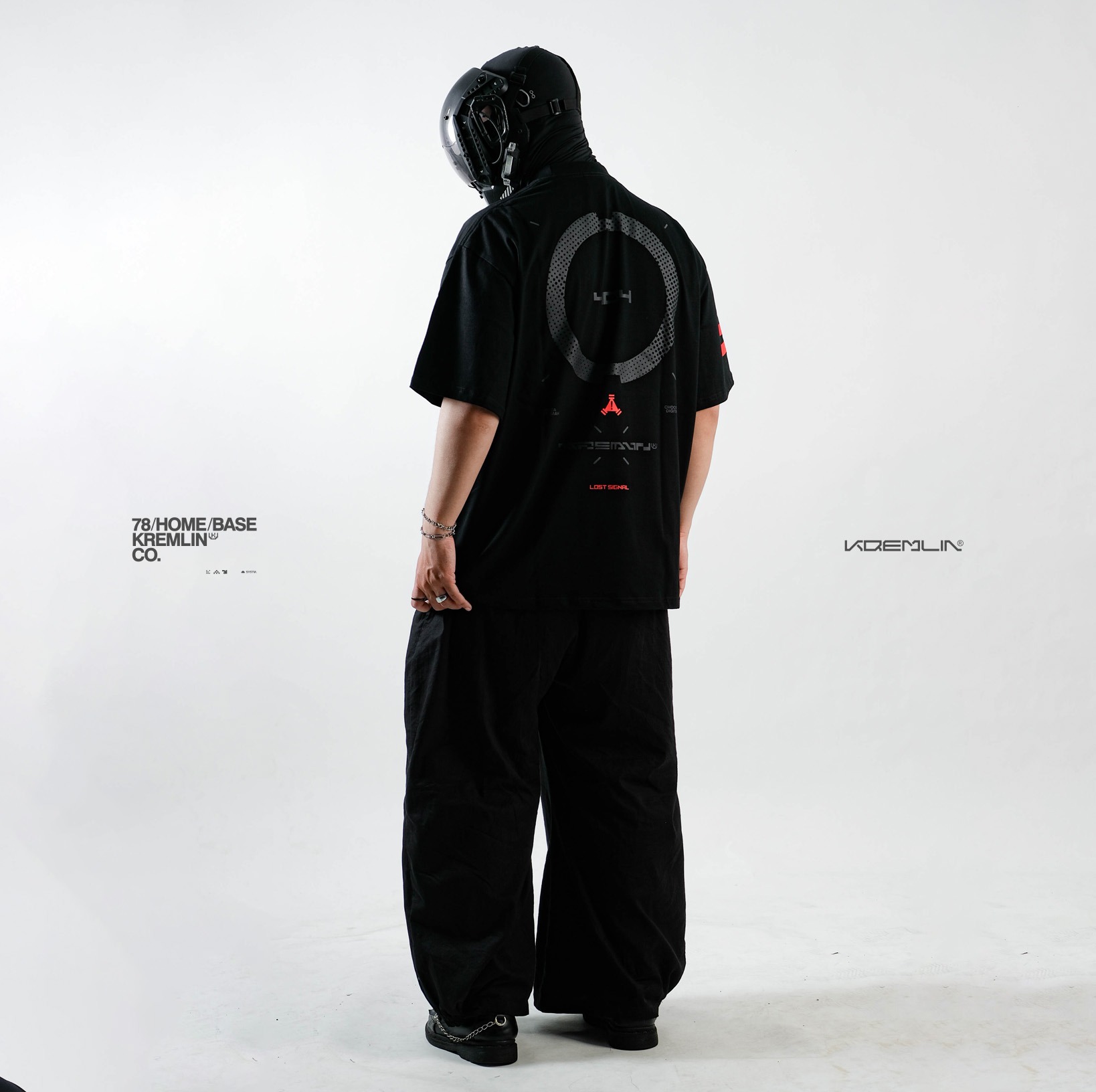 KREMLIN T-Shirt Oversized Relaxed Fit Black - Signal