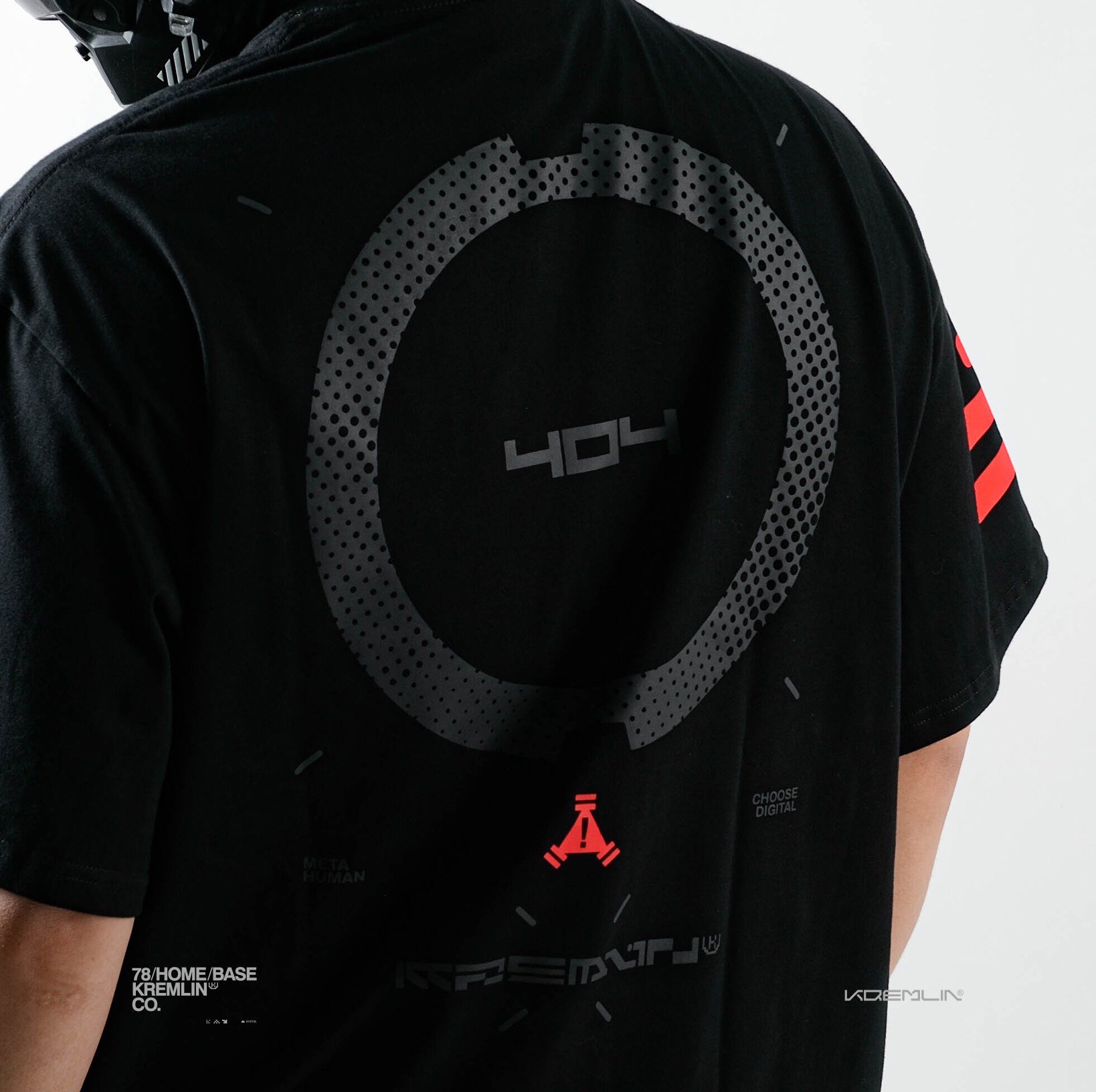 KREMLIN T-Shirt Oversized Relaxed Fit Black - Signal