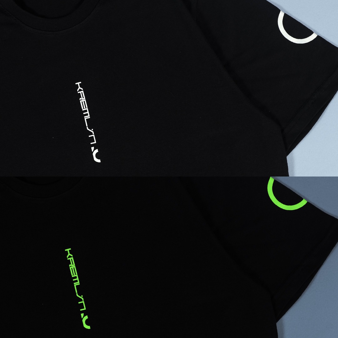 Kremlin T-shirt Regular Cyber Graphic Glow in the Dark - Simulation