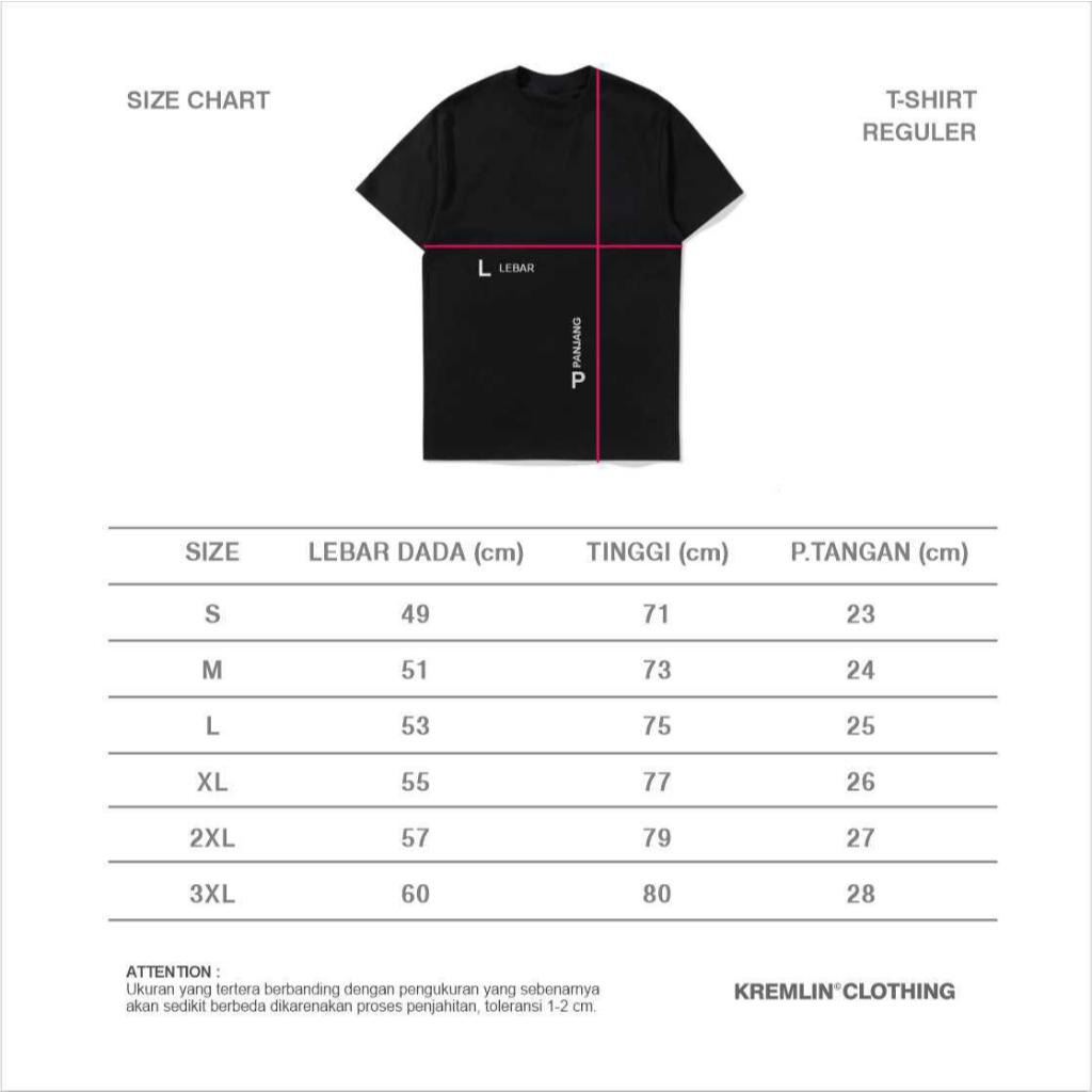 Kremlin T-shirt Regular Kaos Graphic Industrial Black - District
