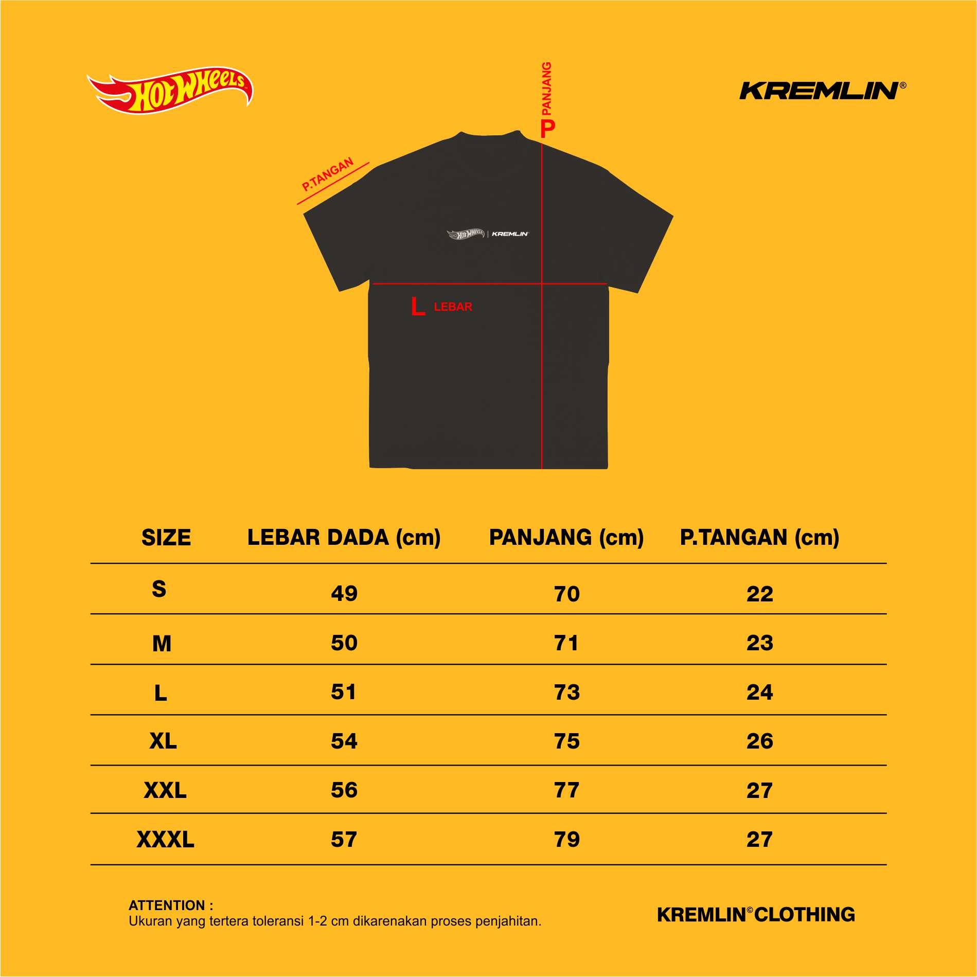 HOT WHEELS x KREMLIN Collaboration Regular T-shirt - BURNING