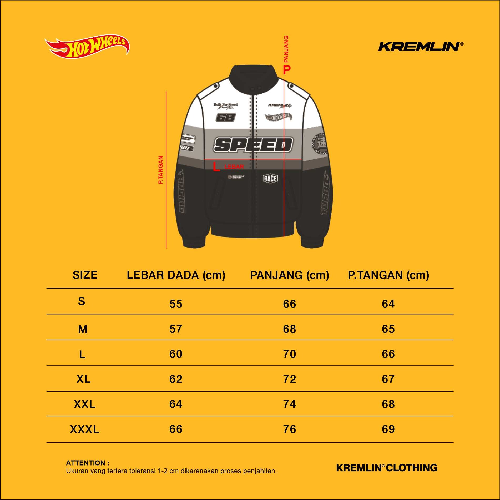 HOT WHEELS x KREMLIN Collaboration Racing Jacket - SPEEDWAY