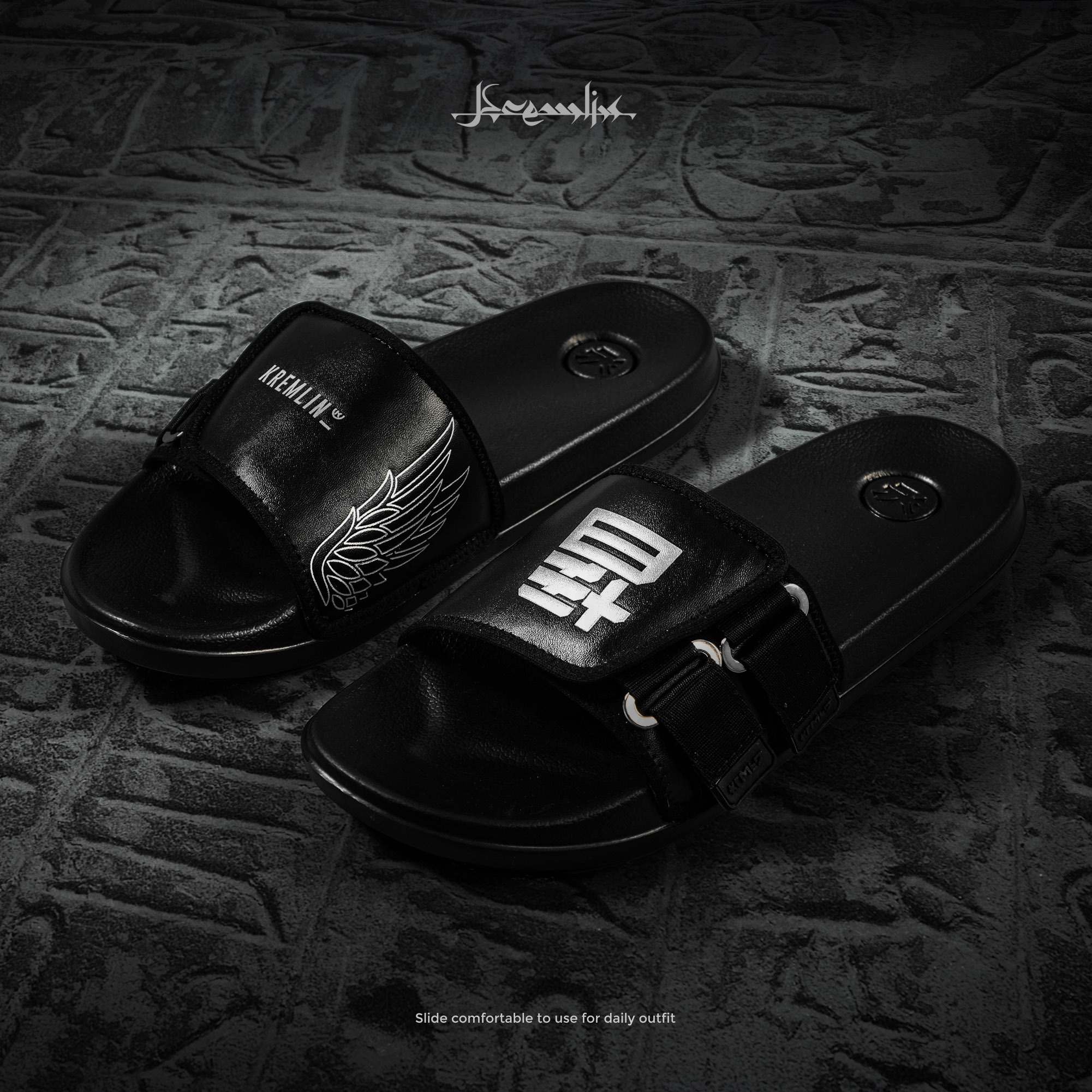 Kremlin Sandal Slide Slop - SKYROS